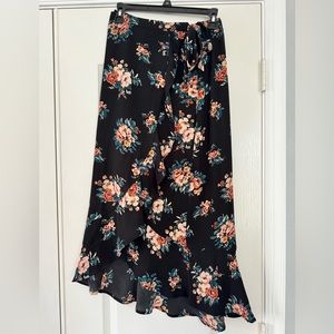 Floral wrap skirt size XS
